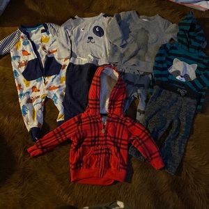Lot of 6-9 months pants and tops